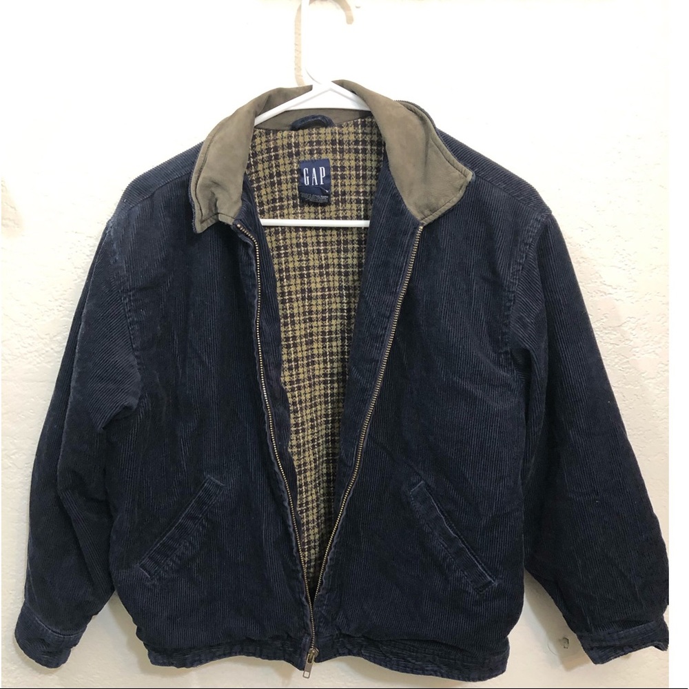 GAP Boys JACKET VINTAGE QUILT Lined CORDUROY